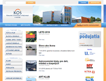 Tablet Screenshot of kosnr.sk